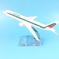 Thumbnail for Alitalia Boeing 777 Aircraft Model Diecast Metal Airplanes Model 1:400 Plane AV8R
