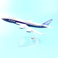Thumbnail for United Kingdom France Concorde airplane model aircraft Diecast Model Metal 1:400 airplane AV8R