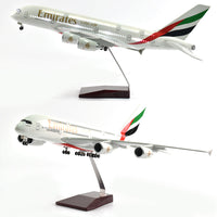 Thumbnail for United Arab Emirates Airbus 380 Airplane Model Plane Model Aircraft Model 1/160 Scale Diecast Resin Airplanes AV8R