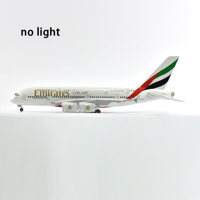 United Arab Emirates Airbus 380 Airplane Model Plane Model Aircraft Model 1/160 Scale Diecast Resin Airplanes AV8R