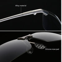 Thumbnail for Photochromic Polarized Sunglasses Men Driving Chameleon Glasses AV8R