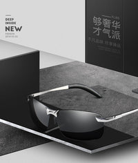 Thumbnail for Photochromic Polarized Sunglasses Men Driving Chameleon Glasses AV8R