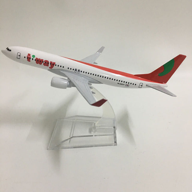 Korea JEJUAIR Boeing 737 Plane Model Airplane Model Planes Aircraft AV8R