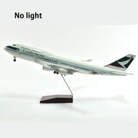 Thumbnail for Cathay Pacific Airbus A350 Airplane Model Plane With Light & Wheel Aircraft AV8R