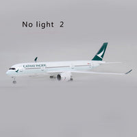 Thumbnail for Cathay Pacific Airbus A350 Airplane Model Plane With Light & Wheel Aircraft AV8R