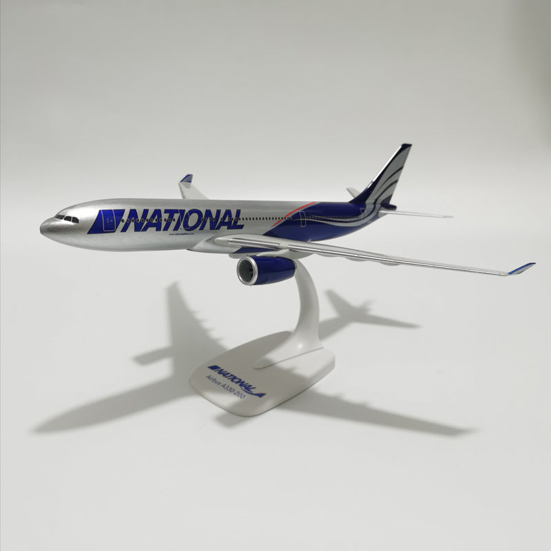 American National Airlines Airbus a330 Plane Model Airplane 1:200 Scale Diecast Plastic National planes AV8R
