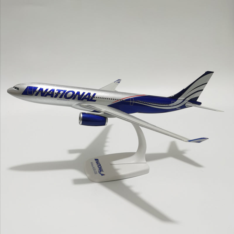 American National Airlines Airbus a330 Plane Model Airplane 1:200 Scale Diecast Plastic National planes AV8R
