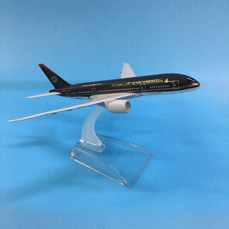 ROYAL JORDANIAN Aircraft Model Diecast Metal 1:400 Plane Model Airplane AV8R