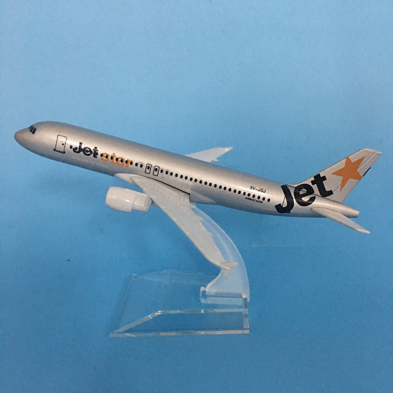 JETSTAR AIRWAYS METAL ALLOY MODEL PLANE AIRCRAFT MODEL TOY AIRPLANE AV8R