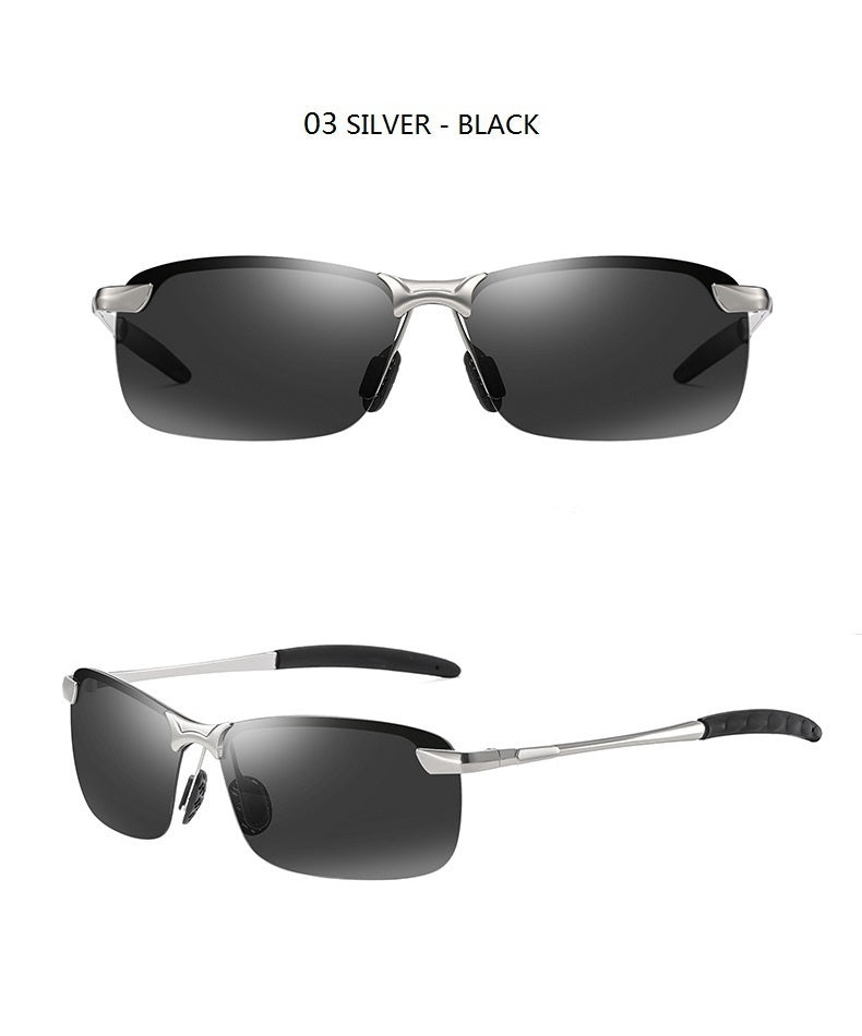 New Luxury Polarized Sunglasses For Men Driving Fishing Hiking Sun Glasses Male Classic Vintage Men's Glasses Black Shades UV400 AV8R