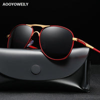 Thumbnail for Luxury Driving Polarized Sunglasses Women Men Brand Designer Retro Metal Men's Fishing Sun Glasses Male Shades Man Goggles UV400 AV8R