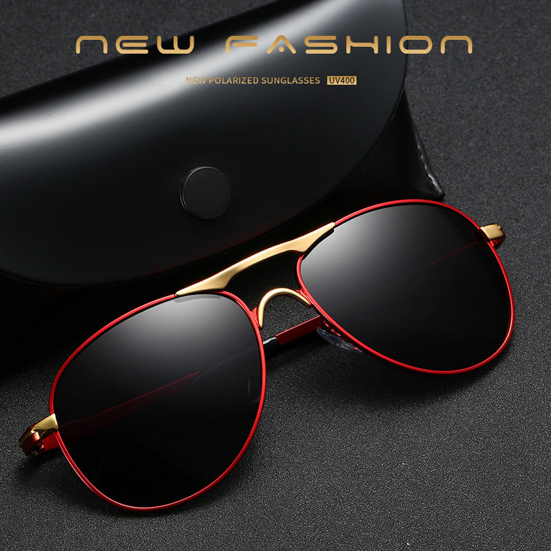 Luxury Driving Polarized Sunglasses Women Men Brand Designer Retro Metal Men&#39;s Fishing Sun Glasses Male Shades Man Goggles UV400 AV8R