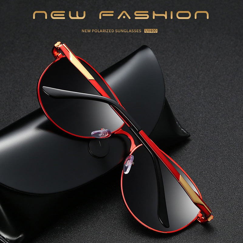 Luxury Driving Polarized Sunglasses Women Men Brand Designer Retro Metal Men&#39;s Fishing Sun Glasses Male Shades Man Goggles UV400 AV8R