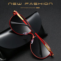 Thumbnail for Luxury Driving Polarized Sunglasses Women Men Brand Designer Retro Metal Men's Fishing Sun Glasses Male Shades Man Goggles UV400 AV8R