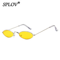 Thumbnail for Retro Small Oval Sunglasses Men Women SteamPunk Vintage Sun Glasses AV8R