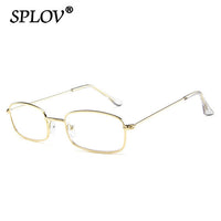 Thumbnail for Vintage Small Rectangle Sunglasses Men Women Retro Metal Frame Sun Glasses AV8R