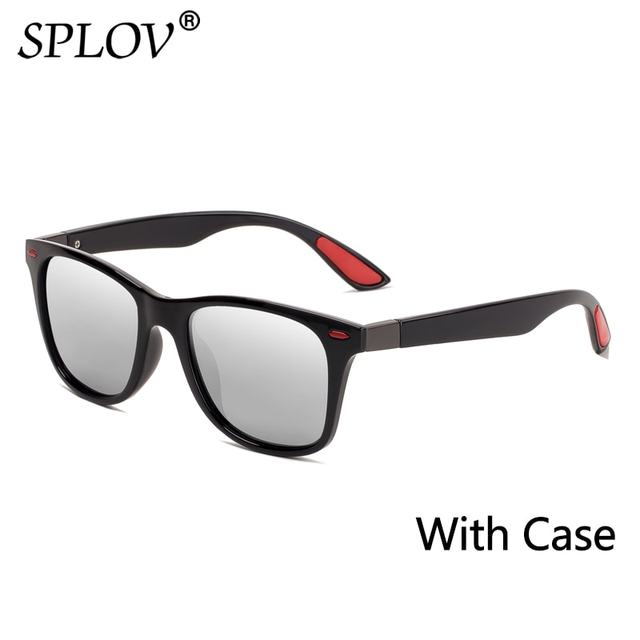 Classic Square Polarized Sunglasses Men Women Fashion Driving Sun Glasses AV8R