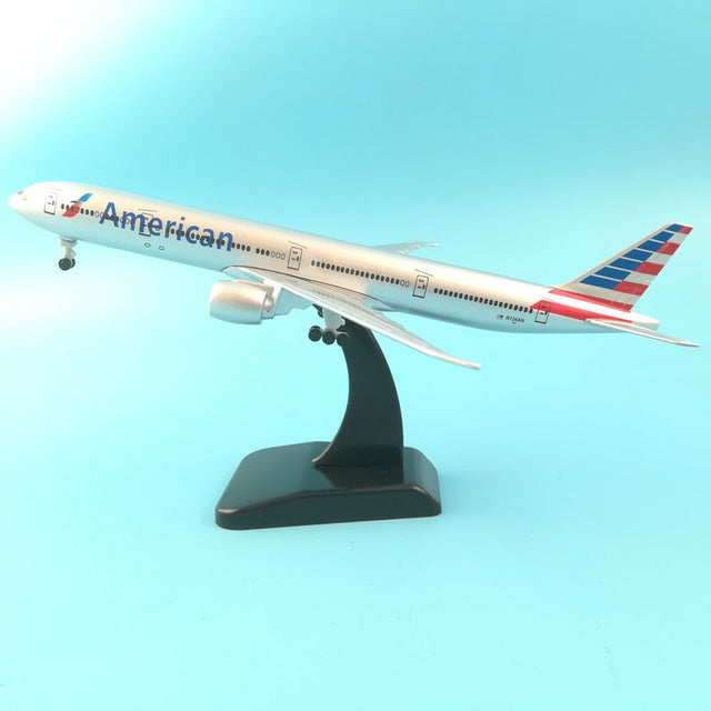 American Airlines Boeing 777 Airplane model  Plane model 16CM UNITED STATES OF AMERICA Aircraft AV8R