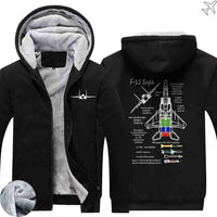 Thumbnail for THE F-1 5 EAGLE HOODIES ZIPPER SWEATERS THE AV8R