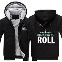 Thumbnail for THIS IS HOW WE ROLL  ZIPPER SWEATER THE AV8R