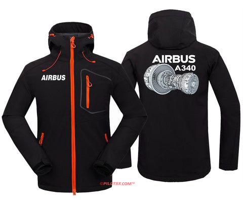 AIRBUS A340 Fleece Hoodie