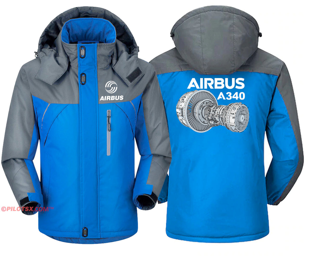 AIRBUS A340 ENGINE VIEWS JACKET