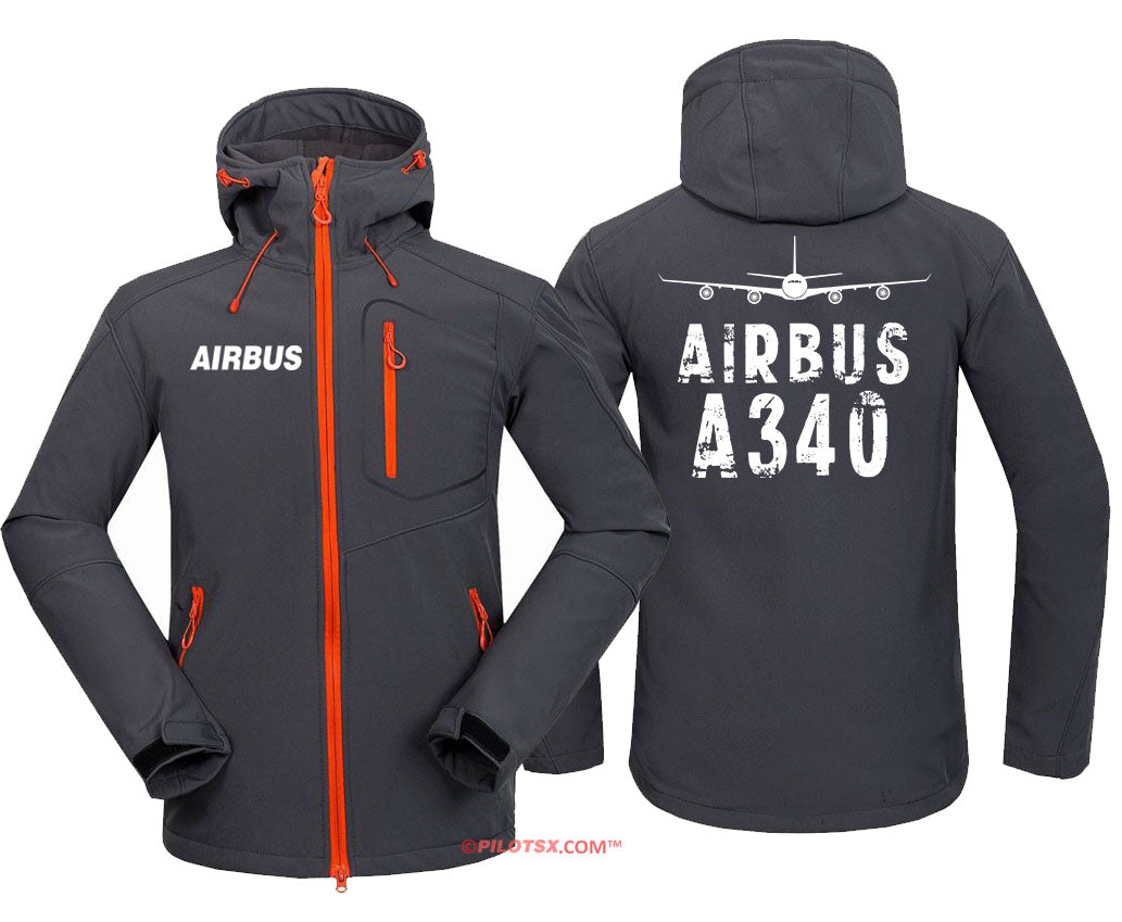 AIRBUS A340 Fleece Hoodie