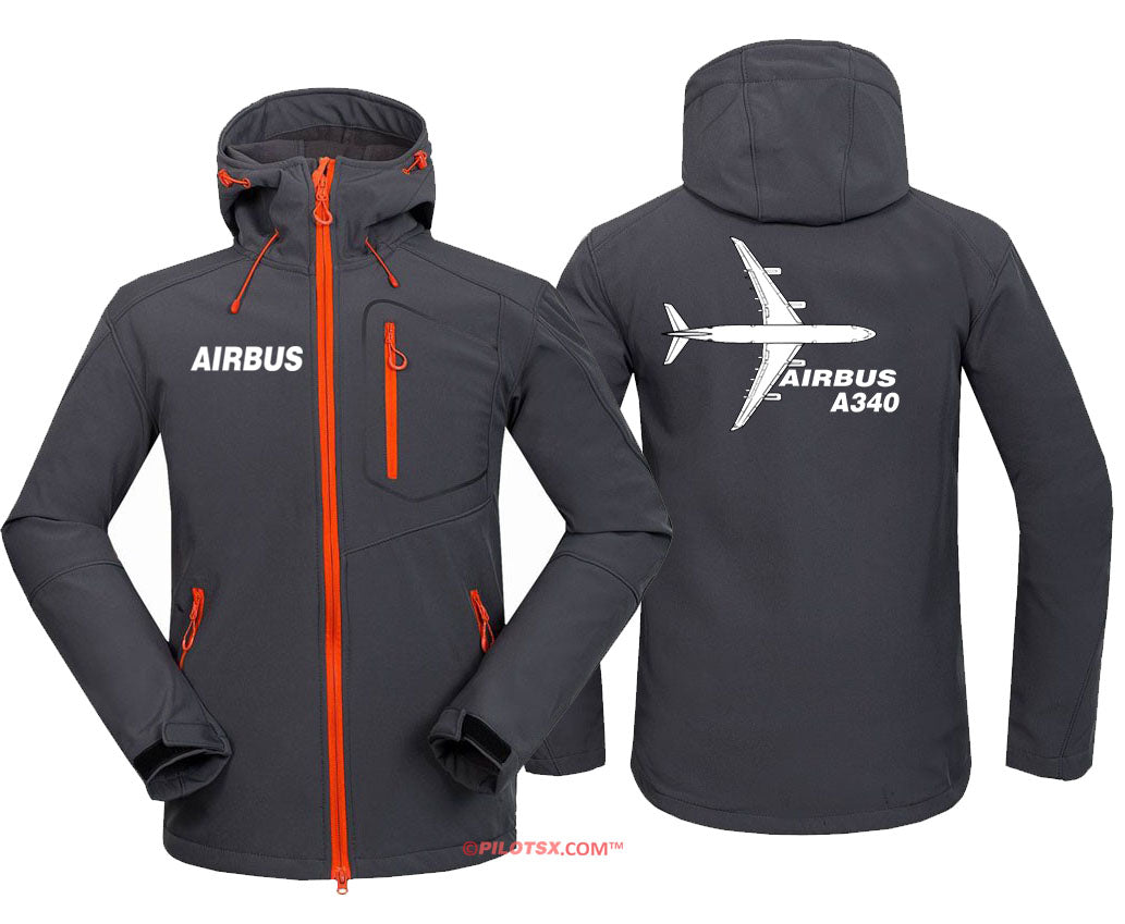 AIRBUS A340 Fleece Hoodie