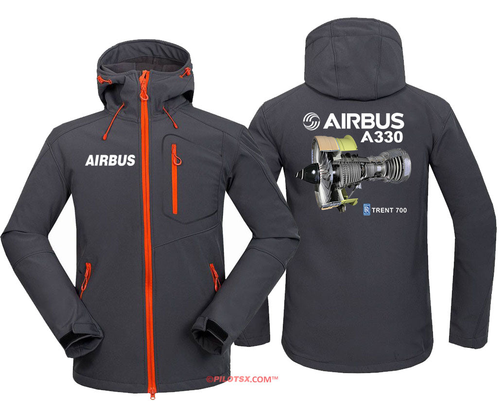 AIRBUS A330 ENGINE Fleece Hoodie