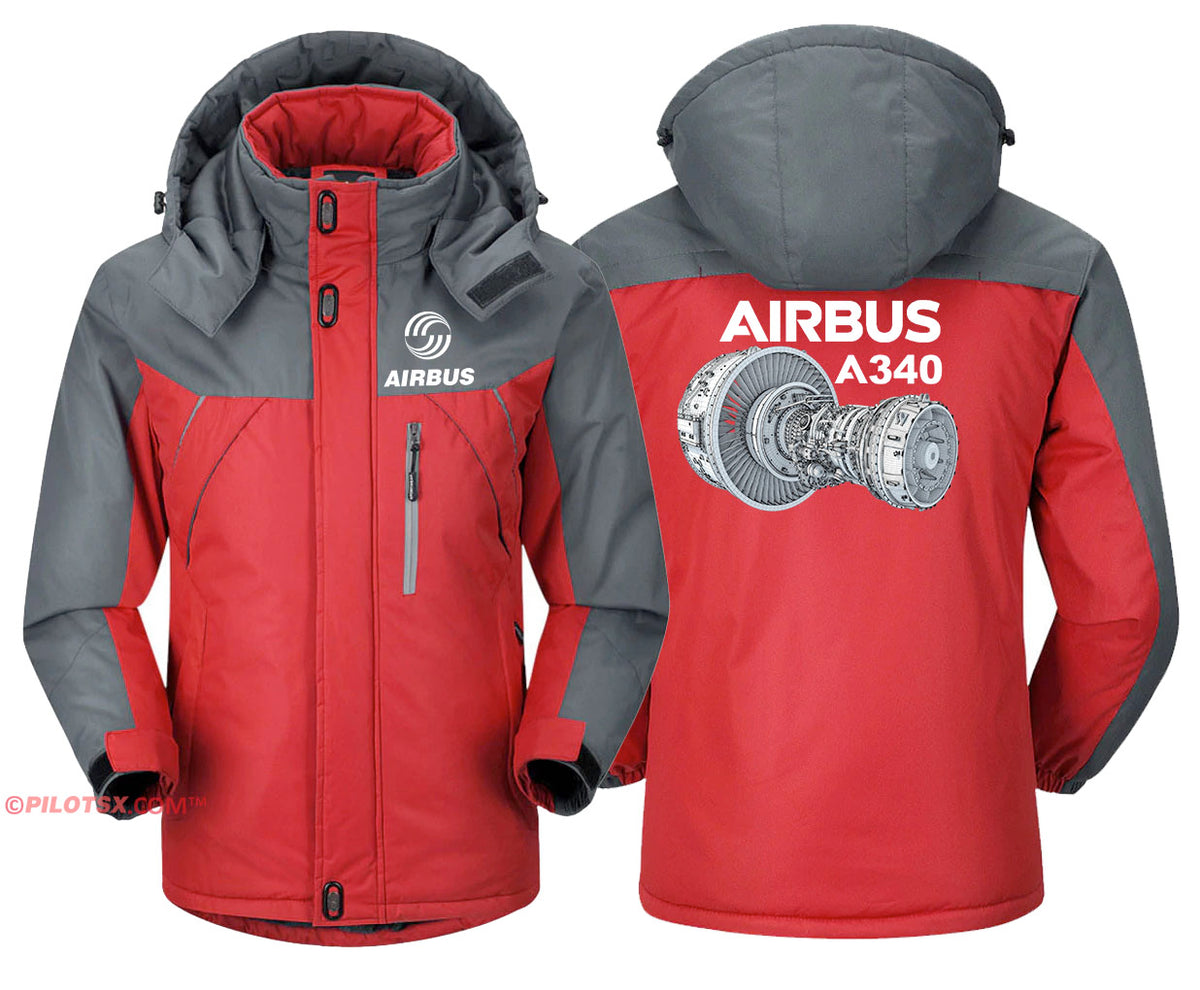 AIRBUS A340 ENGINE VIEWS JACKET