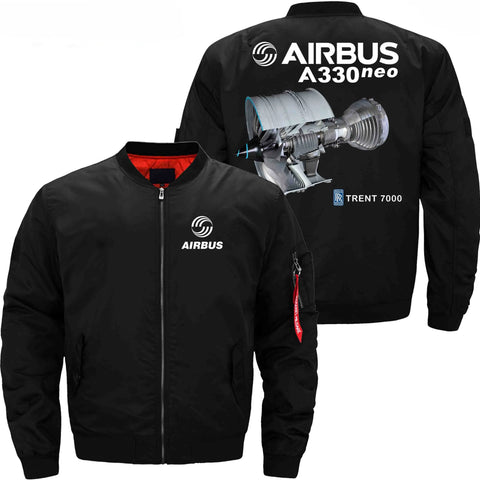 AIRBUS A330 NEO TRTENT 7000 ROLLS-ROYCE ETET BOMBER JACKET FLIGHT JACKET AVIATOR JACKET