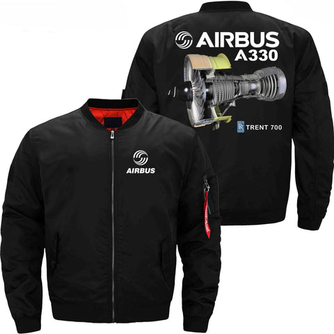 AIRBUS A330 TRENT 700 ROLLS-ROYCE ETET BOMBER JACKET FLIGHT JACKET AVIATOR JACKET