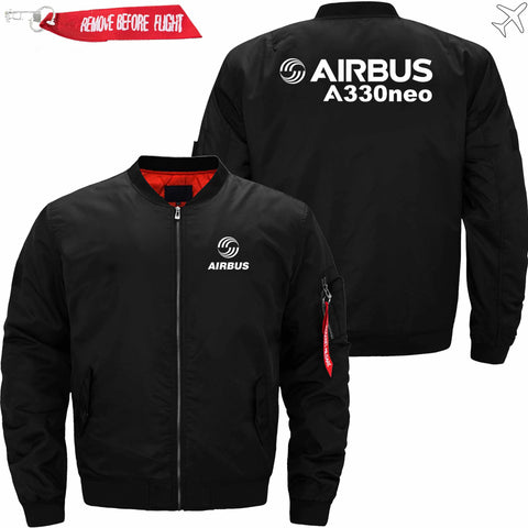 AIRBUS A330NEO Ma-1 Bomber Jacket Flight Jacket Aviator Jacket