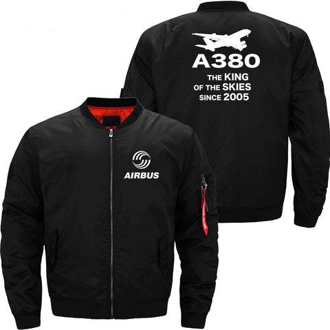 AIRBUS A380 ETET BOMBER JACKET FLIGHT JACKET AVIATOR JACKET