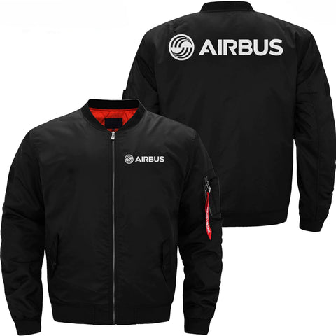 AIRBUS LOGO Ma-1 Bomber Jacket Flight Jacket Aviator Jacket