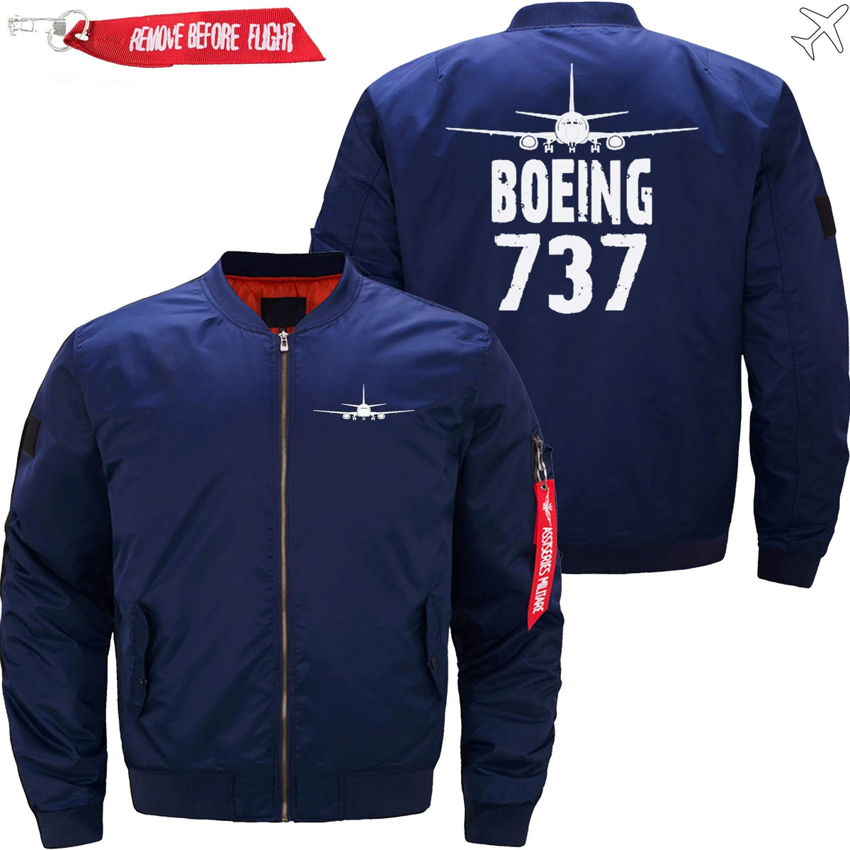 Boeing  737 Ma-1 Bomber Jacket Flight Jacket Aviator Jacket02