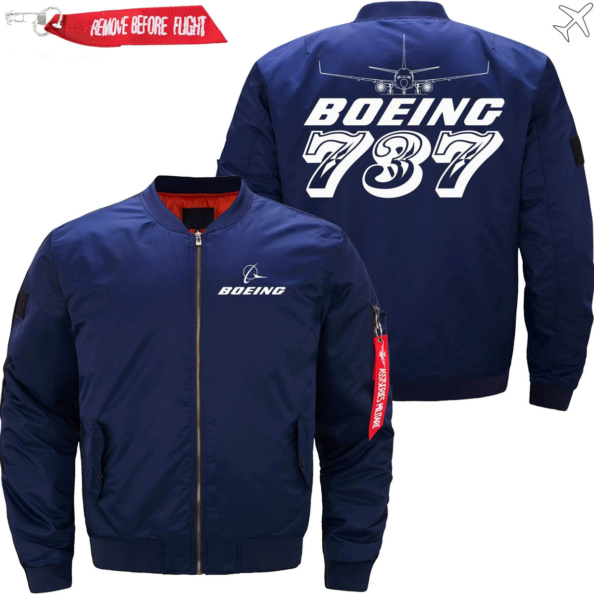 BOEING  737 MA-1 BOMBER JACKET FLIGHT JACKET AVIATOR JACKET04