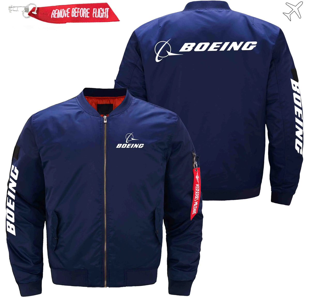 BOEING ETET24 BOMBER JACKET FLIGHT JACKET AVIATOR JACKET