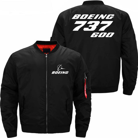 BOEING 737-600 ETET62 BOMBER JACKET FLIGHT JACKET AVIATOR JACKET