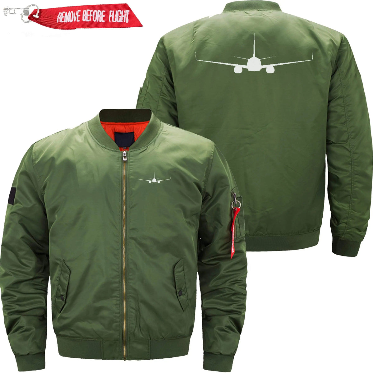 Boeing 737-800 Ma-1 Bomber Jacket Flight Jacket Aviator Jacket64