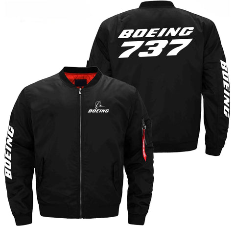 BOEING 737 ETET BOMBER JACKET FLIGHT JACKET AVIATOR JACKET