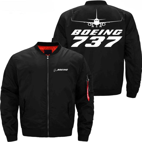 BOEING 737 ETET BOMBER JACKET FLIGHT JACKET AVIATOR JACKET