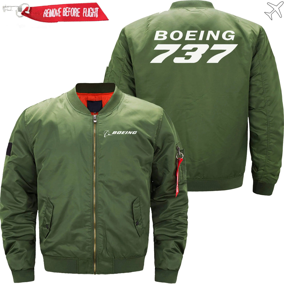 Boeing 737 Ma-1 Bomber Jacket Flight Jacket Aviator Jacket07