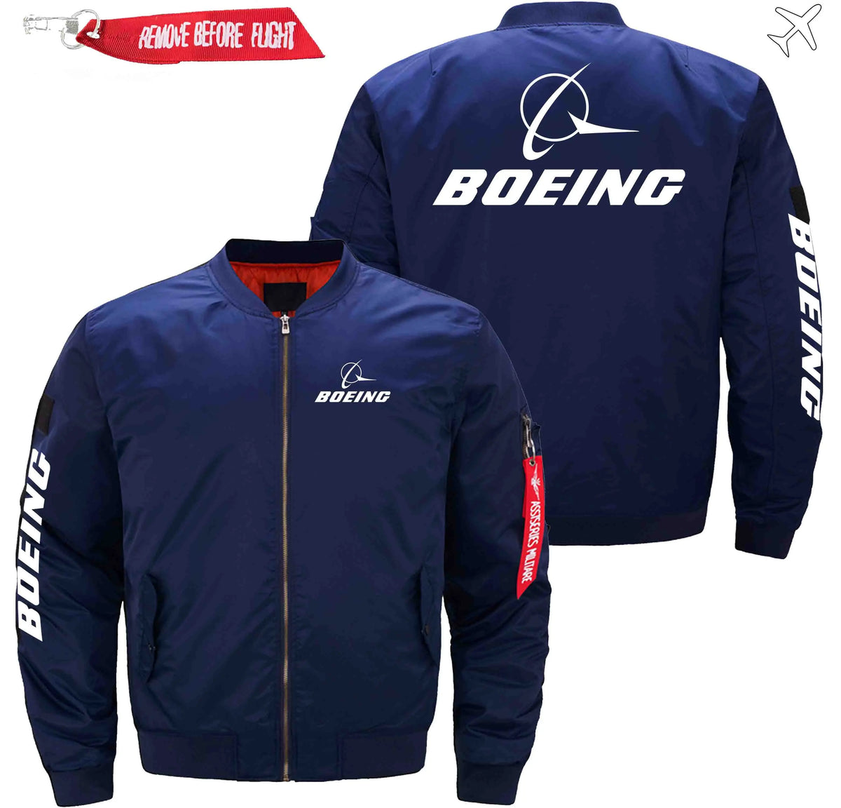 BOEING ETET BOMBER JACKET FLIGHT JACKET AVIATOR JACKET