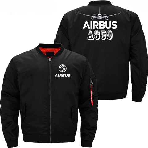 AIRBUS A350 ETET BOMBER JACKET FLIGHT JACKET AVIATOR JACKET