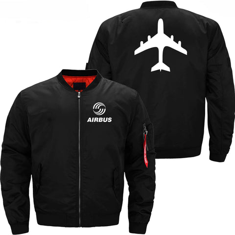 AIRBUS A380 ETET BOMBER JACKET FLIGHT JACKET AVIATOR JACKET