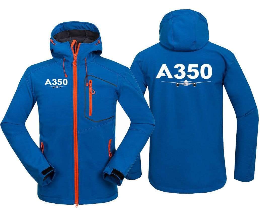 AIRPLANE LOVER Hoodie Jacket Blue / S A 350