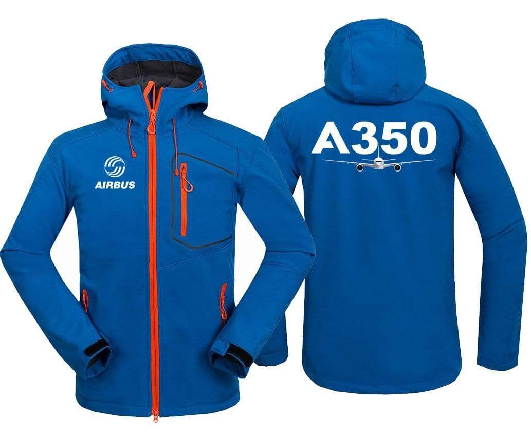 AIRPLANE LOVER Hoodie Jacket Blue / S A 350