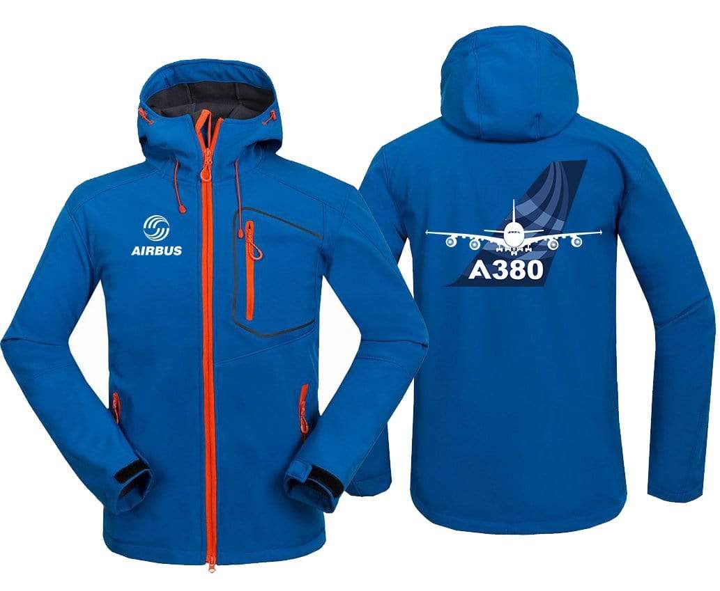 AIRPLANE LOVER Hoodie Jacket Blue / S A 380