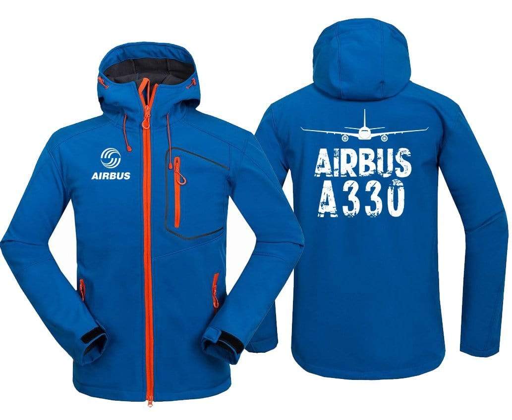 AIRPLANE LOVER Hoodie Jacket Blue / S AIRBUS A330